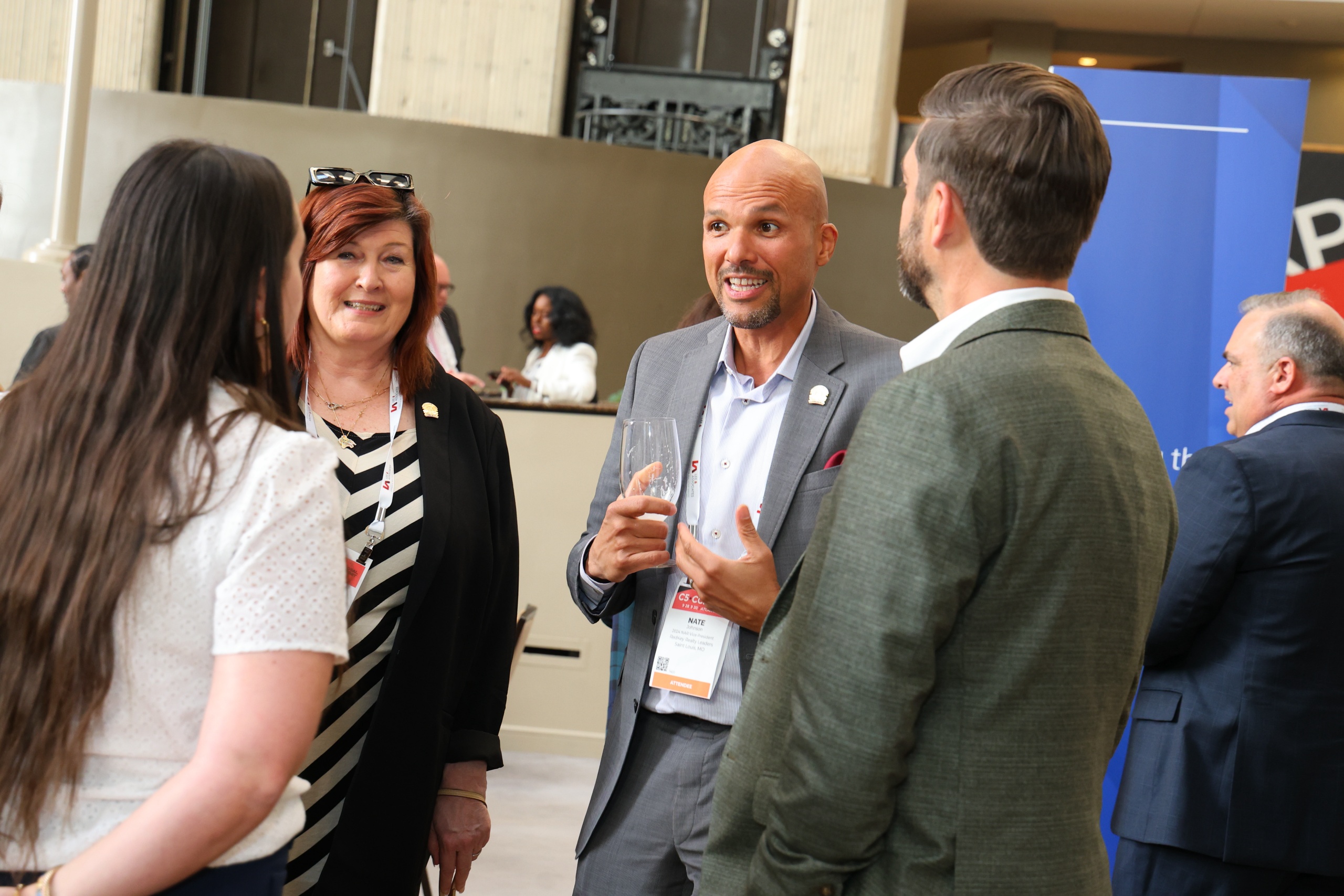 Attendees network at the 2023 C5 + CCIM Global Summit